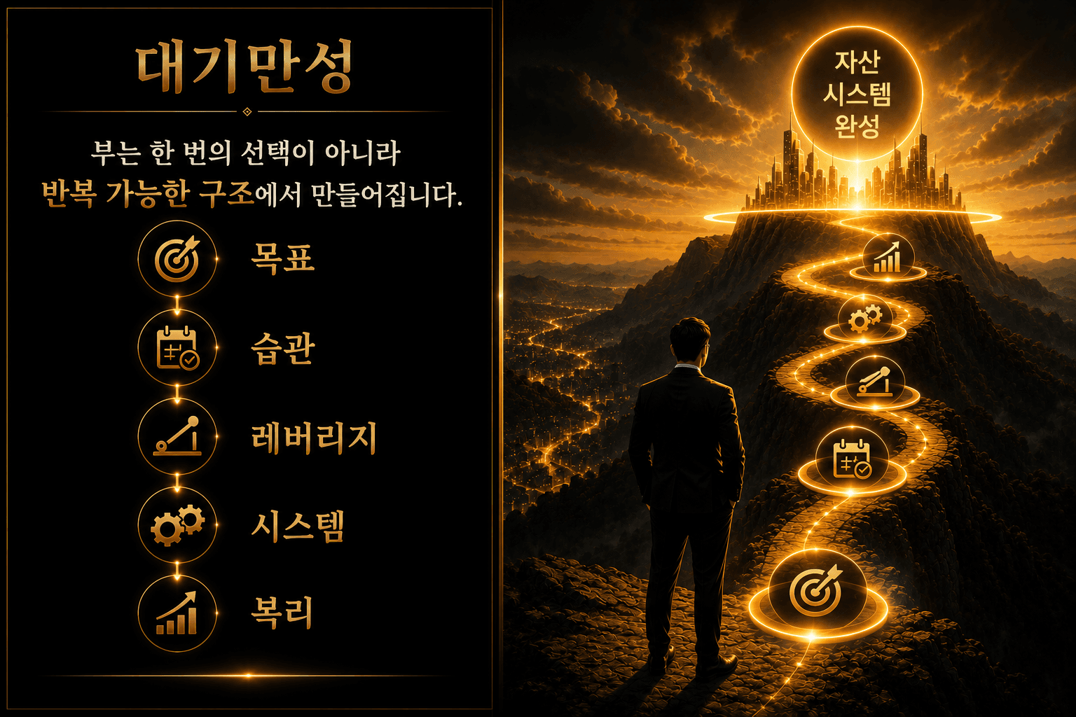 목표 습관 레버리지 시스템 복리로 이어지는 부의 구조