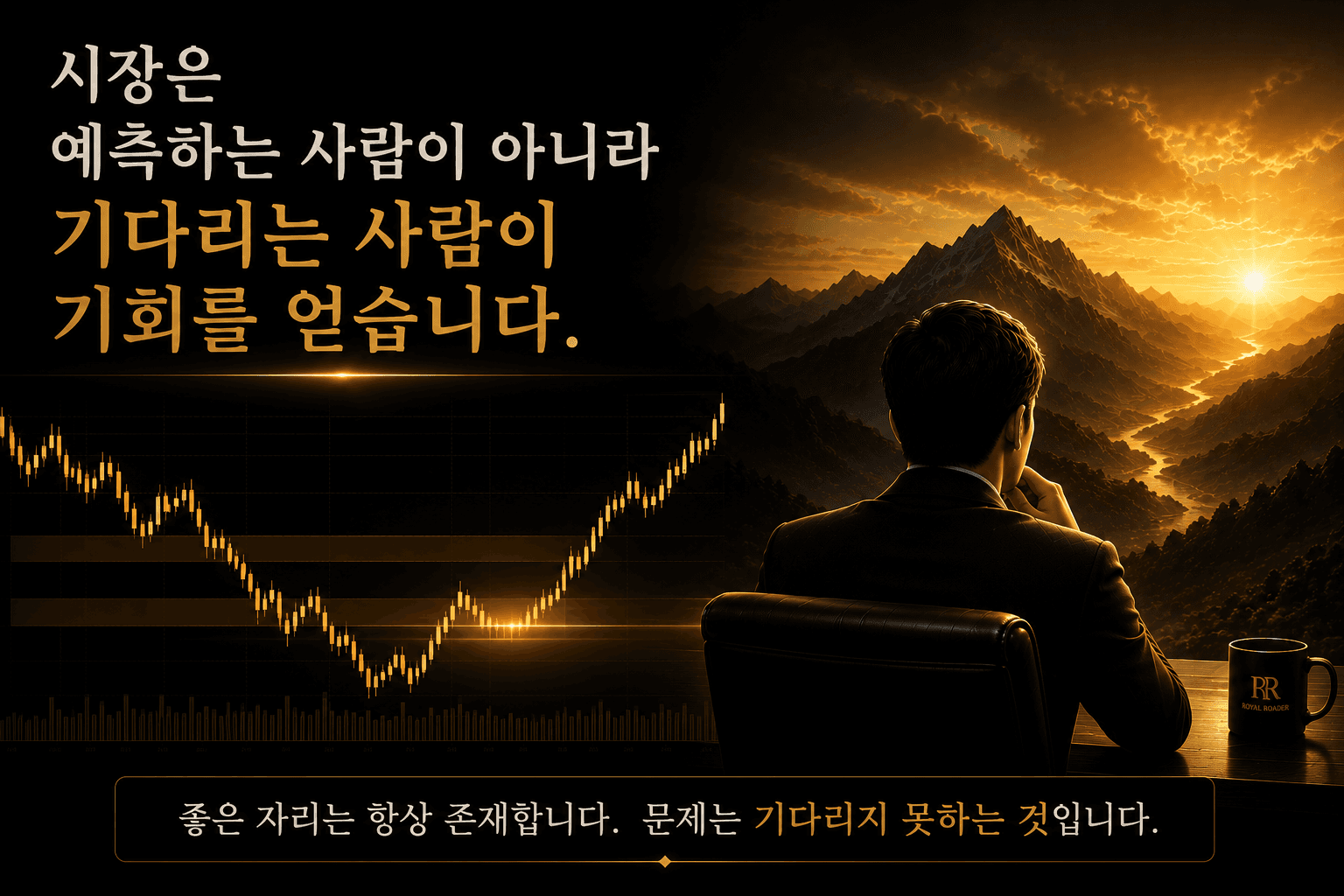 극타점 트레이딩 기다림의 사고방식 이미지