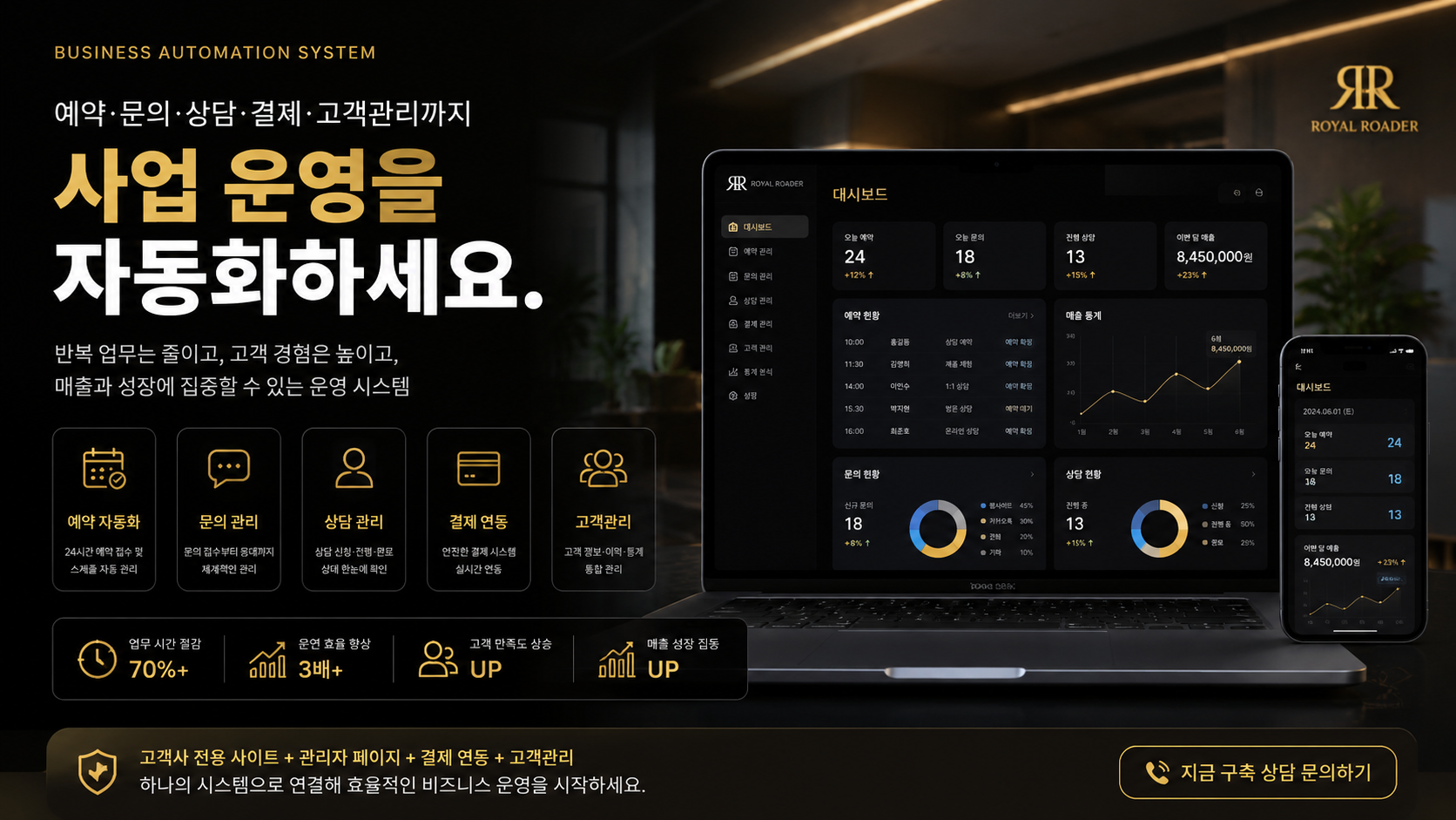 사업 운영 자동화 시스템