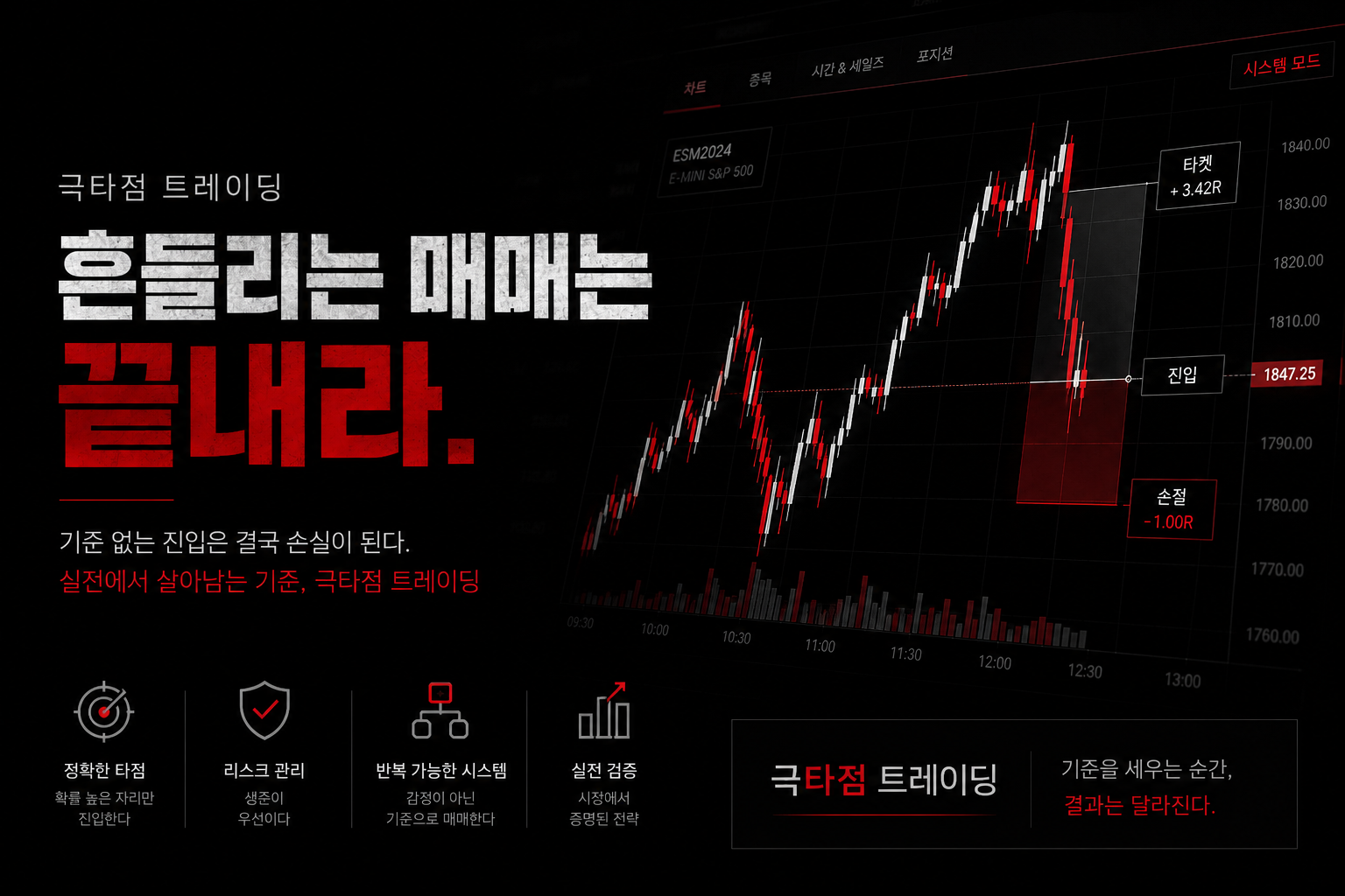 극타점 트레이딩 메인 이미지